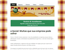 Tablet Screenshot of ff-consultoria.com